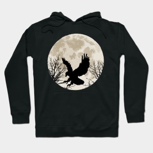 Night eagle - cool animal Hoodie